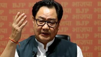 Union Law Minister Kiren Rijiju (File Photo) Union Law Minister Kiren Rijiju (File Photo)