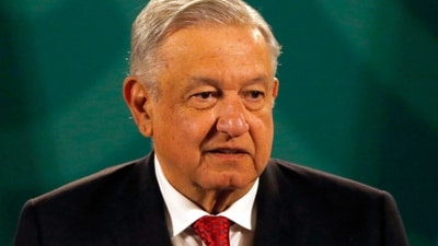 Mexican President Andrés Manuel López Obrador is seen. (AP) Mexican President Andrés Manuel López Obrador is seen. (AP)