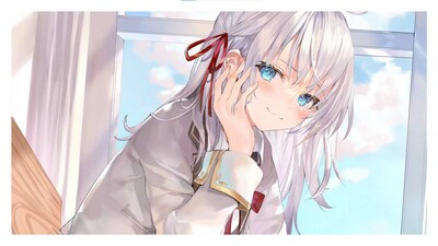 In addition to the anime adaptation, Alya will also become a VTuber, adding a new dimension to the story. (Kadokawa)