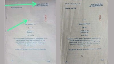 Assam HSLC Geography paper not leaked: Education Minister Ranoj Pegu (Photos tweeted by Ranoj Pegu)