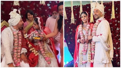 Dalljiet Kaur married Nikhil Patel on Saturday. Dalljiet Kaur married Nikhil Patel on Saturday.