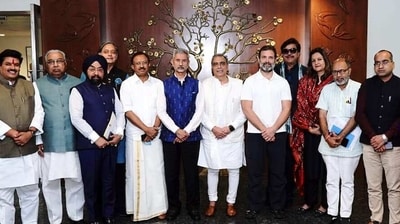 External affairs minister S Jaishankar with members of parliamentary consultative committee, including Congress leader Rahul Gandhi. (Twitter / @DrSJaishankar) External affairs minister S Jaishankar with members of parliamentary consultative committee, including Congress leader Rahul Gandhi. (Twitter / @DrSJaishankar)