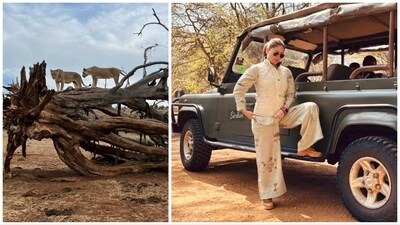 Kareena Kapoor has shared new pictures from Africa. Kareena Kapoor has shared new pictures from Africa.