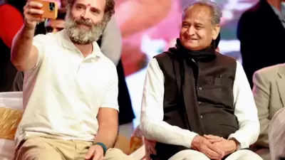 Rajasthan CM Ashok Gehlot with Rahul Gandhi. (File) Rajasthan CM Ashok Gehlot with Rahul Gandhi. (File)
