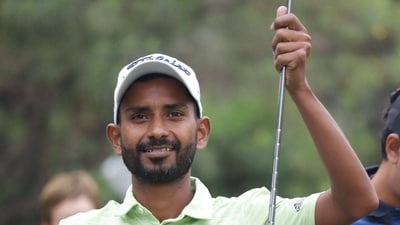 A steady downpour and swirling winds altered course conditions drastically after two benign days (DGC Open) A steady downpour and swirling winds altered course conditions drastically after two benign days (DGC Open)