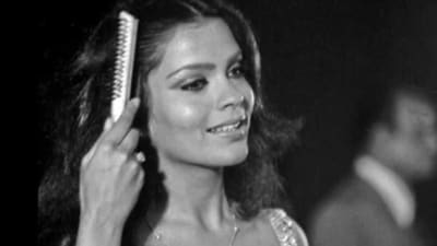 Zeenat Aman shared a black and white glamorous picture of herself on Saturday. Zeenat Aman shared a black and white glamorous picture of herself on Saturday.