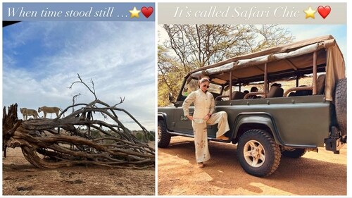 Kareena Kapoor is enjoying her time in Africa. Kareena Kapoor is enjoying her time in Africa.