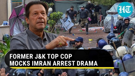 FORMER J&K TOP COP MOCKS IMRAN ARREST DRAMA