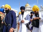 Amritpal Singh has been declared a fugitive. His four aides have been brought to Dibrugarh.