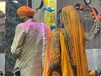Amritpal Singh got married in February this year to NRI Kirandeep Kaur.