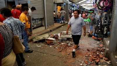 Ecuador is particularly prone to earthquakes. In 2016, a quake centred farther north on the Pacific Coast in a more sparsely populated area of the country killed more than 600 people. (REUTERS)