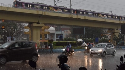 Parts of the city received rain in the afternoon and evening, with areas such as the Sirhaul toll plaza also witnessing a hailstorm. Parts of the city received rain in the afternoon and evening, with areas such as the Sirhaul toll plaza also witnessing a hailstorm.