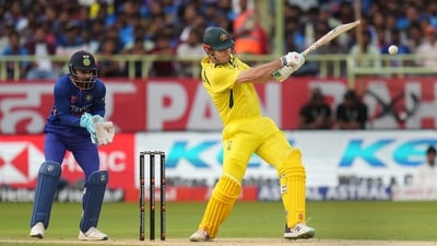 Australia thrashed India by 10 wickets in the second ODI in Vishakapatnam, to level the three-match series at 1-1. (PTI) Australia thrashed India by 10 wickets in the second ODI in Vishakapatnam, to level the three-match series at 1-1. (PTI)