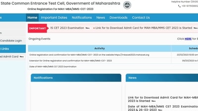 MAH MBA admit card released at mbacet2023.mahacet.org MAH MBA admit card released at mbacet2023.mahacet.org