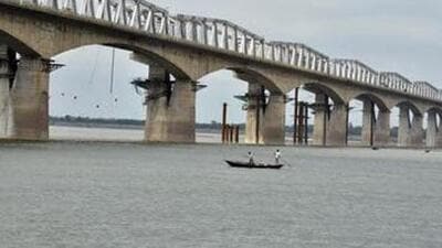 The 14.52 km long Sherpur-Dighwara bridge is a crucial part of the ambitious ₹15000-crore outer ring road project dedicated to Patna (File Photo) The 14.52 km long Sherpur-Dighwara bridge is a crucial part of the ambitious ₹15000-crore outer ring road project dedicated to Patna (File Photo)