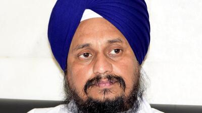 The jathedar’s statement comes a day after Punjab Police launched an operation against Amritpal and arrested 78 of his supporters. (HT File Photo) The jathedar’s statement comes a day after Punjab Police launched an operation against Amritpal and arrested 78 of his supporters. (HT File Photo)