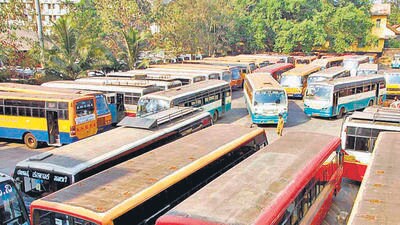 The joint action committee of road transport corporations trade unions had called an indefinite strike from March 21. (PTI) The joint action committee of road transport corporations trade unions had called an indefinite strike from March 21. (PTI)
