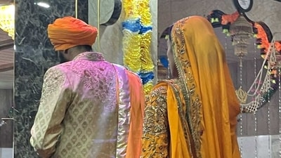 Amritpal Singh got married in February this year to NRI Kirandeep Kaur. Amritpal Singh got married in February this year to NRI Kirandeep Kaur.