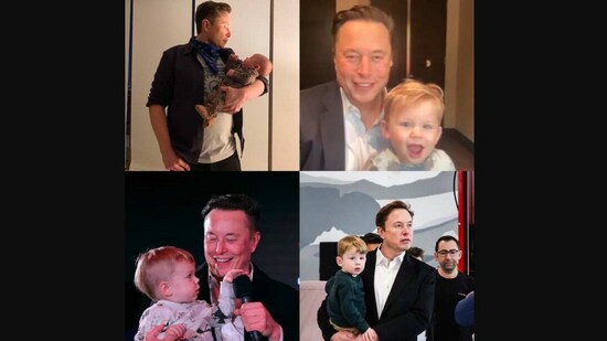 Elon Musk tweeted this image with  X Æ A-XII that has created a buzz online. (Twitter/@elonmusk)