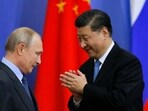 Russia's President Vladimir Putin (L) and China's President Xi Jinping. Russia's President Vladimir Putin (L) and China's President Xi Jinping.
