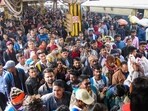 The porn clip was reportedly shown on platform number 10 at 9.30 am Sunday at Patna railway station. (PTI/representative) The porn clip was reportedly shown on platform number 10 at 9.30 am Sunday at Patna railway station. (PTI/representative)