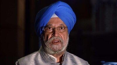 Union housing and urban affairs minister Hardeep Puri. (PTI file)