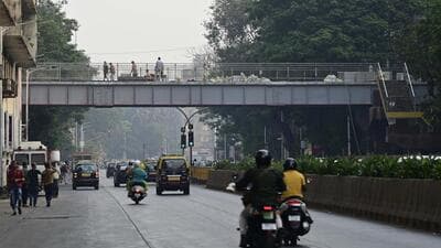 A total of 113 footbridges were built by 2021-22, another four were added between April and December, while six more will be functional by next month. (HT PHOTO) A total of 113 footbridges were built by 2021-22, another four were added between April and December, while six more will be functional by next month. (HT PHOTO)