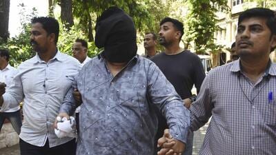 Accused Anil Jaisinghani was arrested by the Mumbai crime branch from Gujarat’s Godhra. (Bhushan Koyande/ HT PHOTO) Accused Anil Jaisinghani was arrested by the Mumbai crime branch from Gujarat’s Godhra. (Bhushan Koyande/ HT PHOTO)