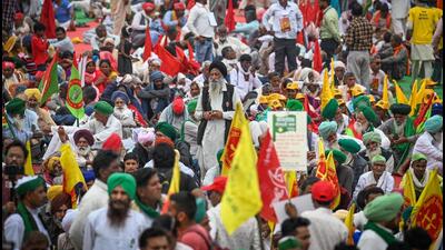 At the rally at Ramlila Maidan in New Delhi on Monday. (Sanchit Khanna/HT Photo) At the rally at Ramlila Maidan in New Delhi on Monday. (Sanchit Khanna/HT Photo)