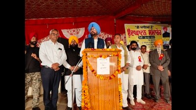 Dhaliwal said Mann is capable of taking tough decisions to maintain peace in Punjab. (HT File Photo)