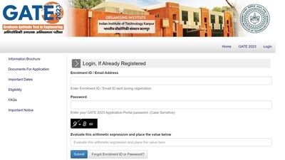 GATE 2023 scorecards will be available through candidate login on gate.iitk.ac.in GATE 2023 scorecards will be available through candidate login on gate.iitk.ac.in