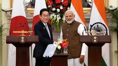 PM Modi said he is happy to be able to welcome his Japanese counterpart again in September this year for the G20 Summit.&nbsp; (AP)