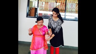 Ketaki Kale – a professional Bharatnatyam dancer, teacher and choreographer who has devoted her art to the betterment of children with Autism, ADHD and Down’s Syndrome (HT PHOTO)