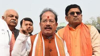 Leader of Opposition Vijay Kumar Sinha said Bihar needs Yogi model to control law and order situation. (HT File Photo) Leader of Opposition Vijay Kumar Sinha said Bihar needs Yogi model to control law and order situation. (HT File Photo)
