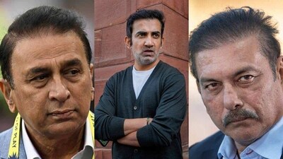 Sunil Gavaskar; Gautam Gambhir; Ravi Shastri Sunil Gavaskar; Gautam Gambhir; Ravi Shastri