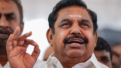 Tamil Nadu Assembly LoP Edappadi K. Palaniswami addresses a press conference after staging a walkout from the assembly during the Budget Session in Chennai. (PTI) Tamil Nadu Assembly LoP Edappadi K. Palaniswami addresses a press conference after staging a walkout from the assembly during the Budget Session in Chennai. (PTI)