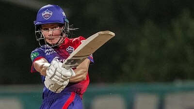 Chasing a target of 110 runs, DC reached 110/1 in nine overs, with Alice Capsey (38*) and Meg Lanning (32*) remaining unbeaten. (PTI)