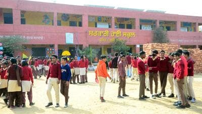 There are around 2,000 students studying in Class 6 at government schools in Ludhiana. (HT file photo) There are around 2,000 students studying in Class 6 at government schools in Ludhiana. (HT file photo)