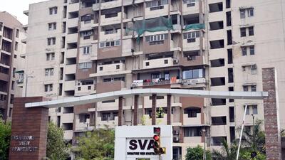 Two months have lapsed as on Monday since the lieutenant governor’s orders to redevelop the Signature View Apartments housing complex at Mukherjee Nagar in New Delhi. (Sanjeev Verma/HT Photo)