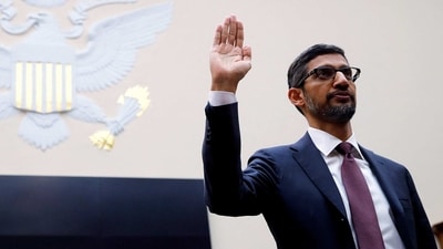 Google CEO Sundar Pichai. (Reuters) Google CEO Sundar Pichai. (Reuters)