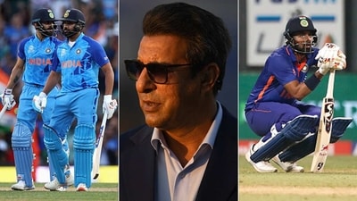 Wasim Akram with a cracking statement on India's top 3. (Getty Images) Wasim Akram with a cracking statement on India's top 3. (Getty Images)