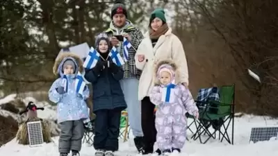 A Finnish family in Finland celebrating world's happiness day. (Representation Image/Twitter) A Finnish family in Finland celebrating world's happiness day. (Representation Image/Twitter)