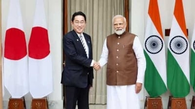 This is Kishida's second visit to the country as Prime Minister of Japan. (RajkRaj/ Hindustan Times)