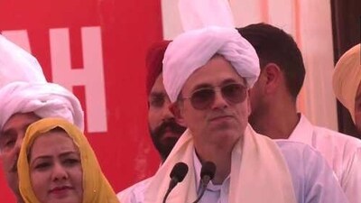 Former Jammu and Kashmir chief minister Omar Abdullah. (ANI) Former Jammu and Kashmir chief minister Omar Abdullah. (ANI)