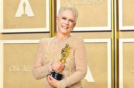 #Puzzle 30.1. Actress Jamie Lee Curtis after she won her first Oscar. #Puzzle 30.1. Actress Jamie Lee Curtis after she won her first Oscar.