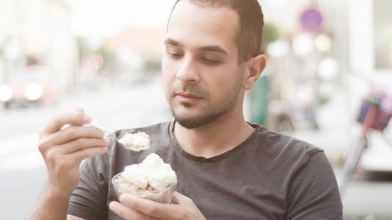 Avoid sugary foods: Excess sugar consumption can lead to plaque formation and can serve as a perfect environment for bacteria to multiply. This can further lead to tooth damage. Also, avoid sugary drinks like cold drinks and opt for healthy fruits and fruit juices(Shutterstock)