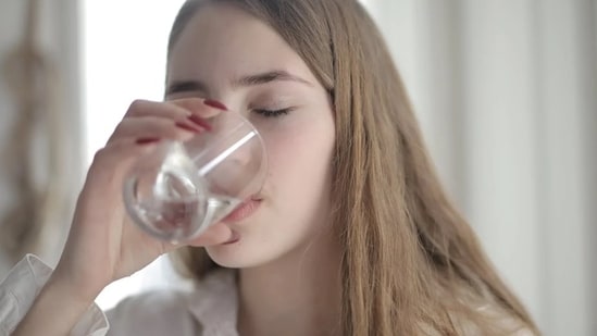 Drink water: Drinking plenty of water is vital for your oral hygiene and overall health(Pexels)