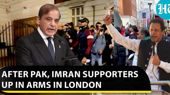 AFTER PAK, IMRAN SUPPORTERS UP IN ARMS IN LONDON
