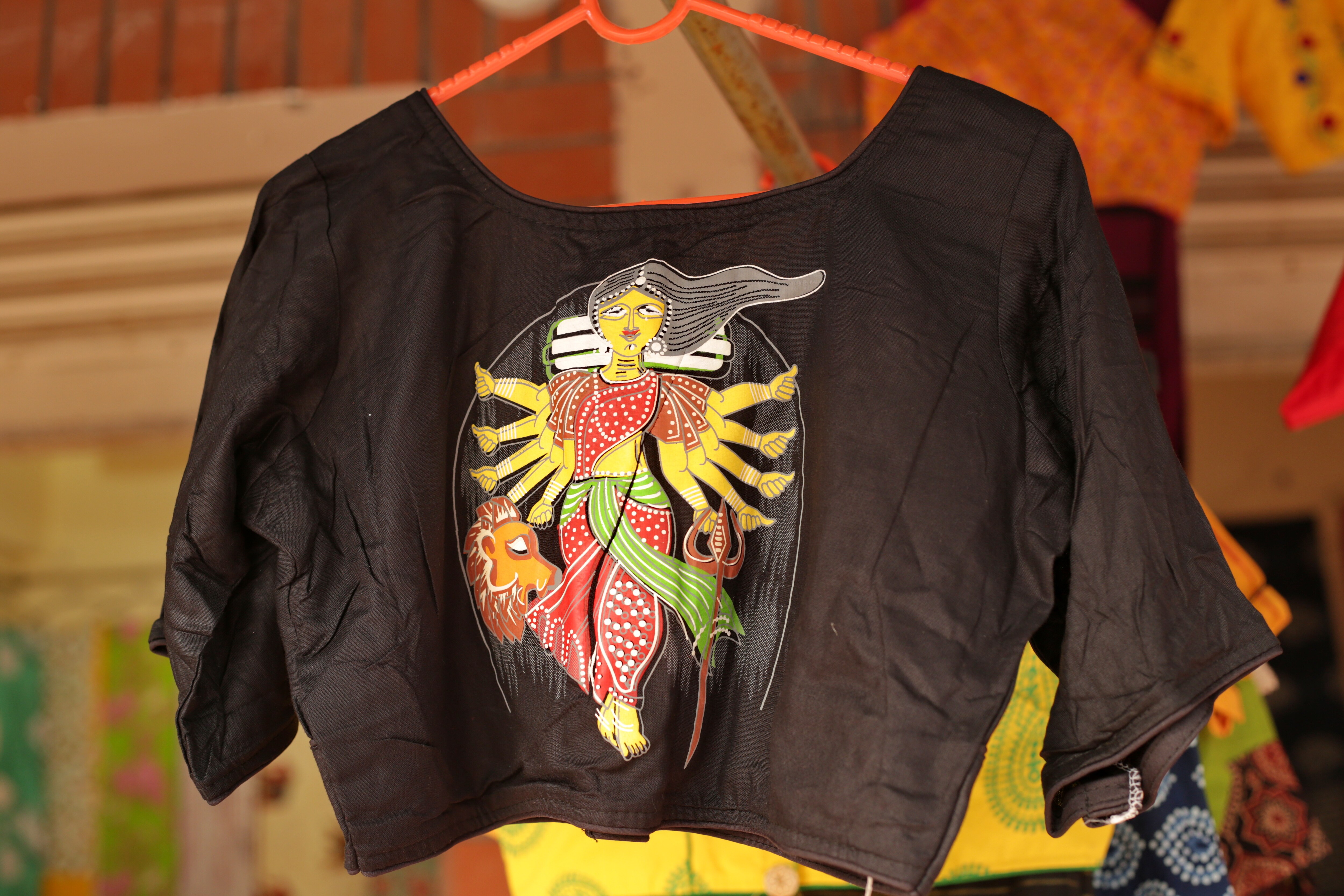 Hand-painted blouses to turn your outfit into a canvas. Price:  ₹500- ₹1,500