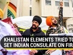 KHALISTAN ELEMENTS TRIED TO SET INDIAN CONSULATE ON FIRE 